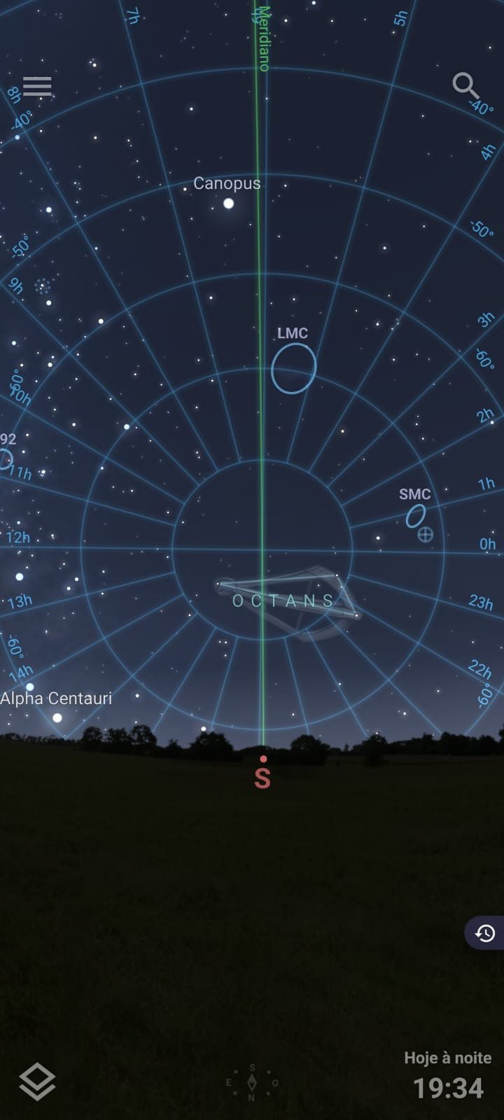 Relato: Como encontrei o Polo Sul Celeste
